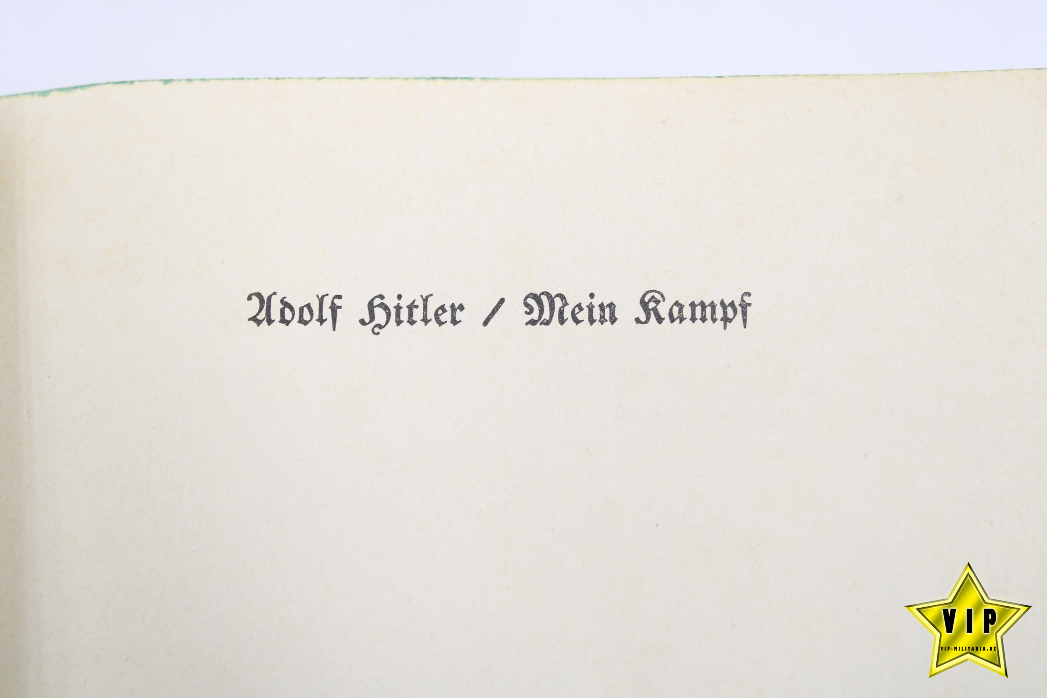 Mein Kampf Volksausgabe 1938 mit Schutzumschlag
