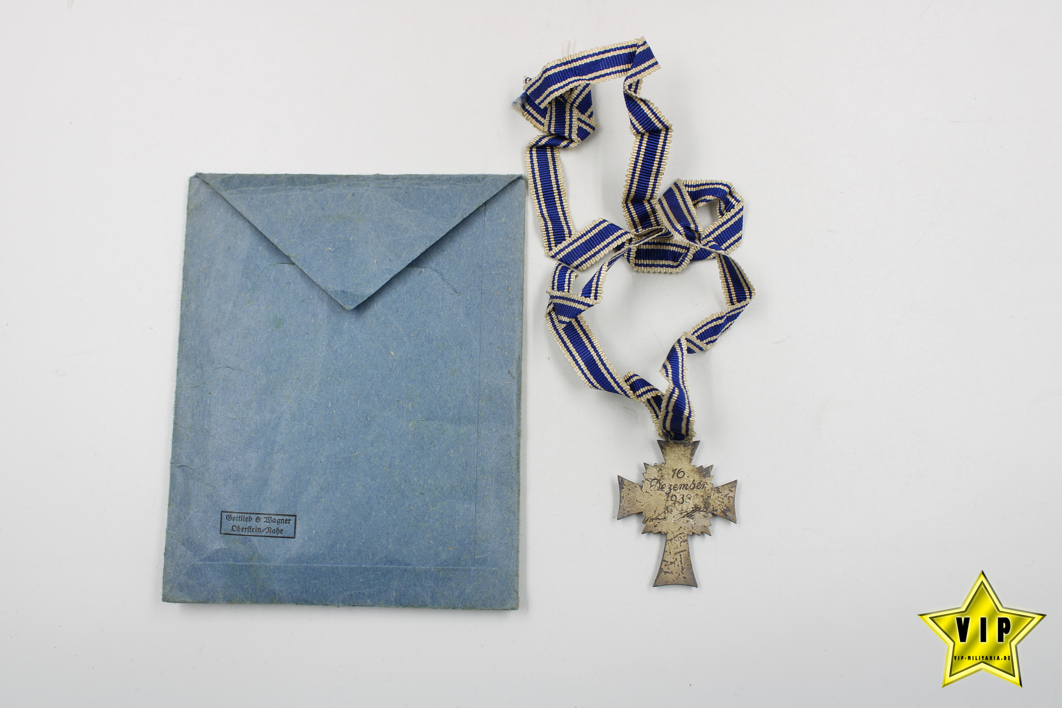 Mutterkreuz Silber + Tüte 