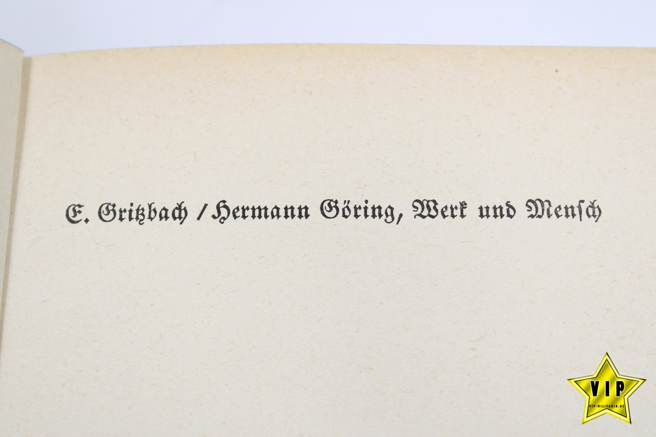 Hermann Göring Werk und Mensch 1938