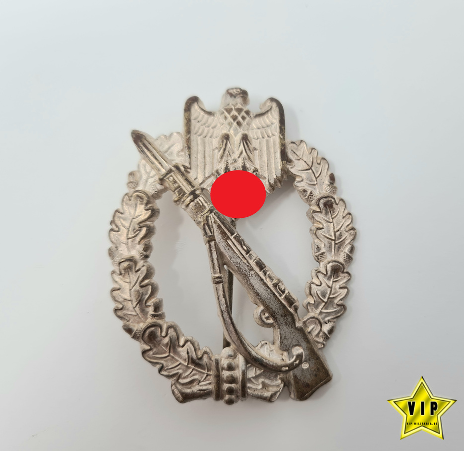 Infanterie Sturmabzeichen Silber Hersteller " Deumer " MINT
