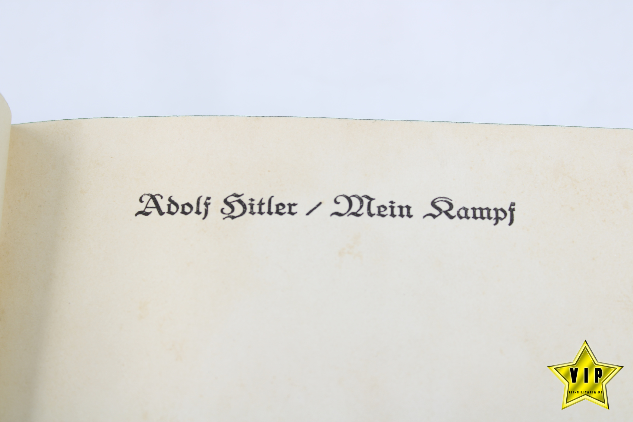 Mein Kampf 1933 frühe Volksausgabe 