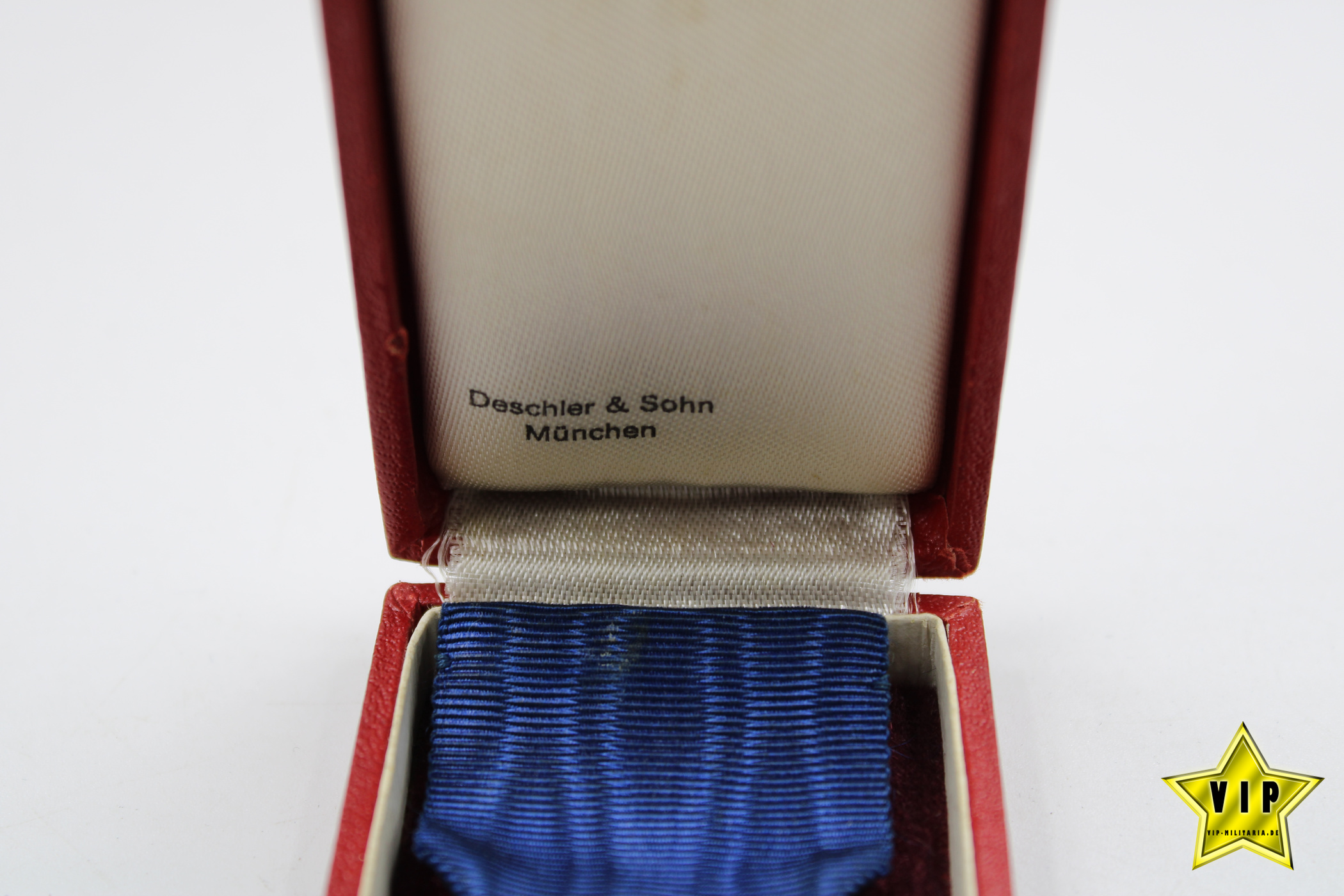 Treuedienst Ehrenzeichen in Gold 40 Jahre im Etui Deschler & Sohn, München 