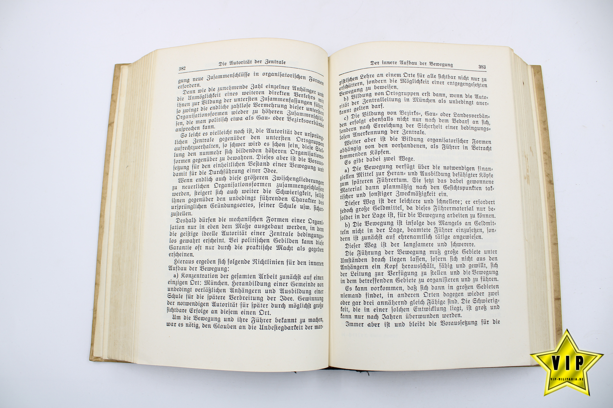 Mein Kampf mit Stadtwappen München 1938 mit Widmung 