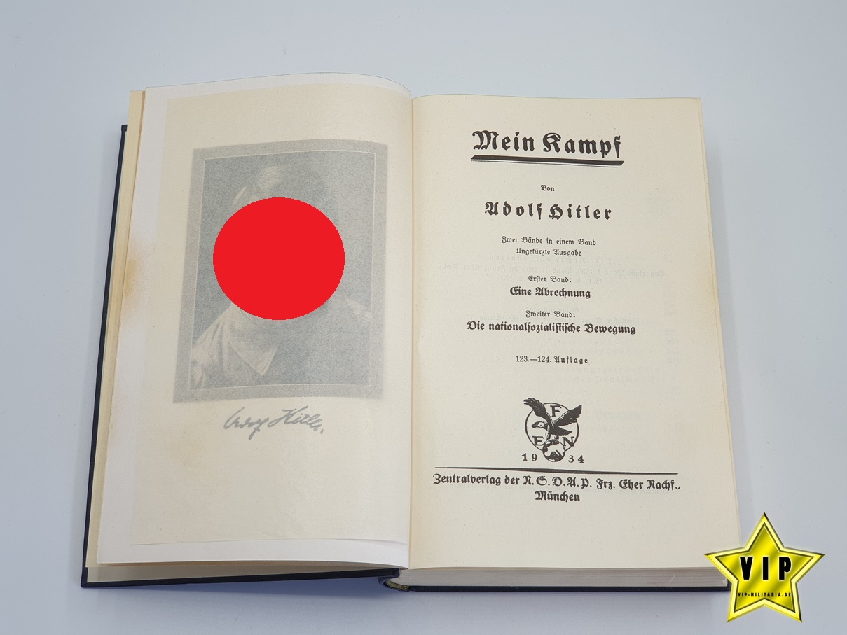 Adolf Hitler " Mein Kampf " von 1934 / MINT CONDITION