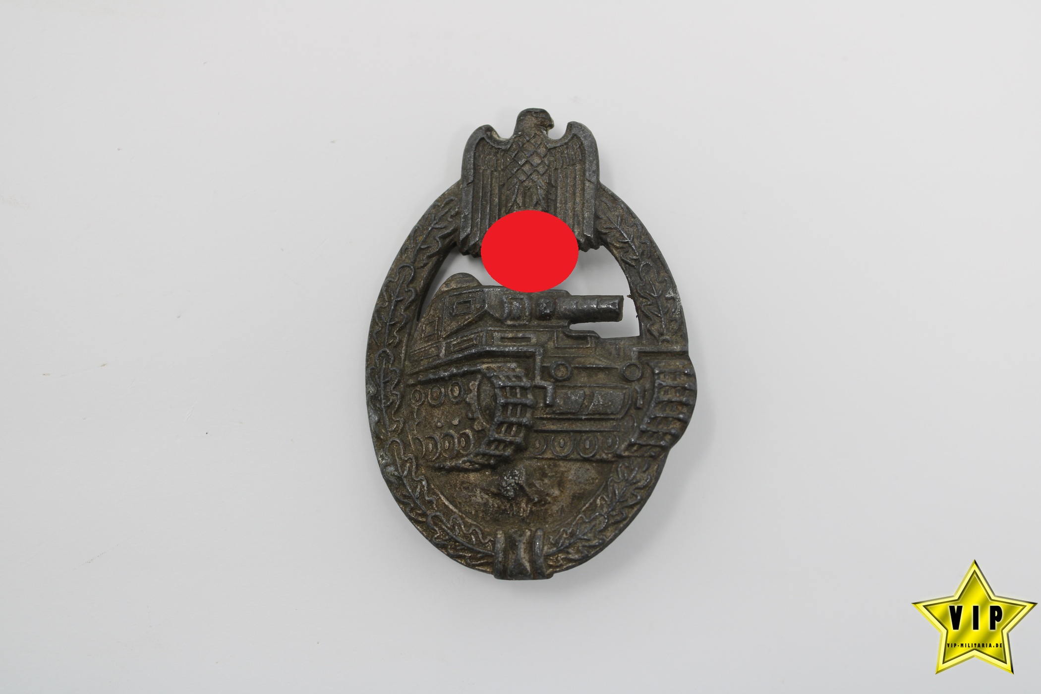 Wehrmacht Panzerkampfabzeichen Bronze Hersteller R.S.