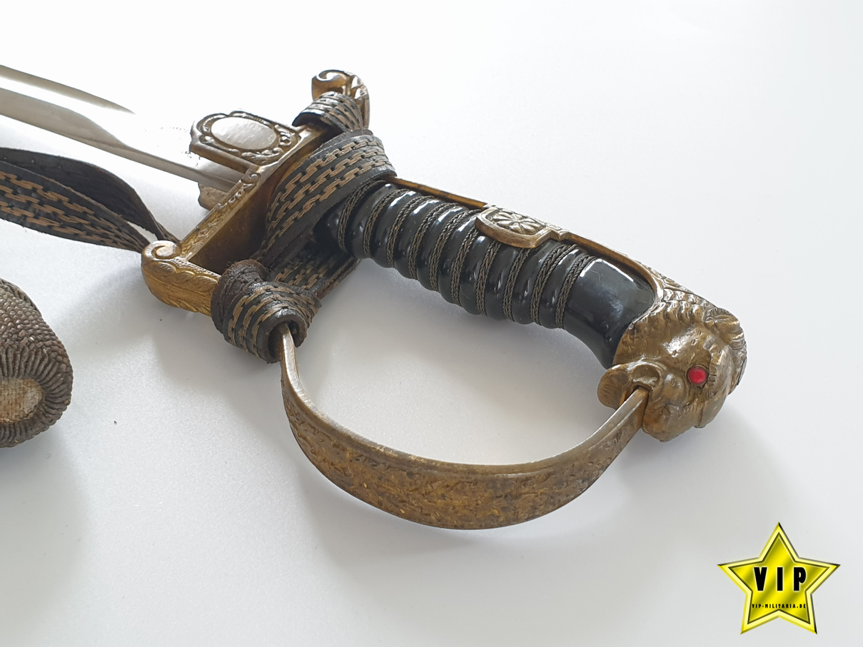 Löwenkopfsäbel für Offiziere der Wehrmacht