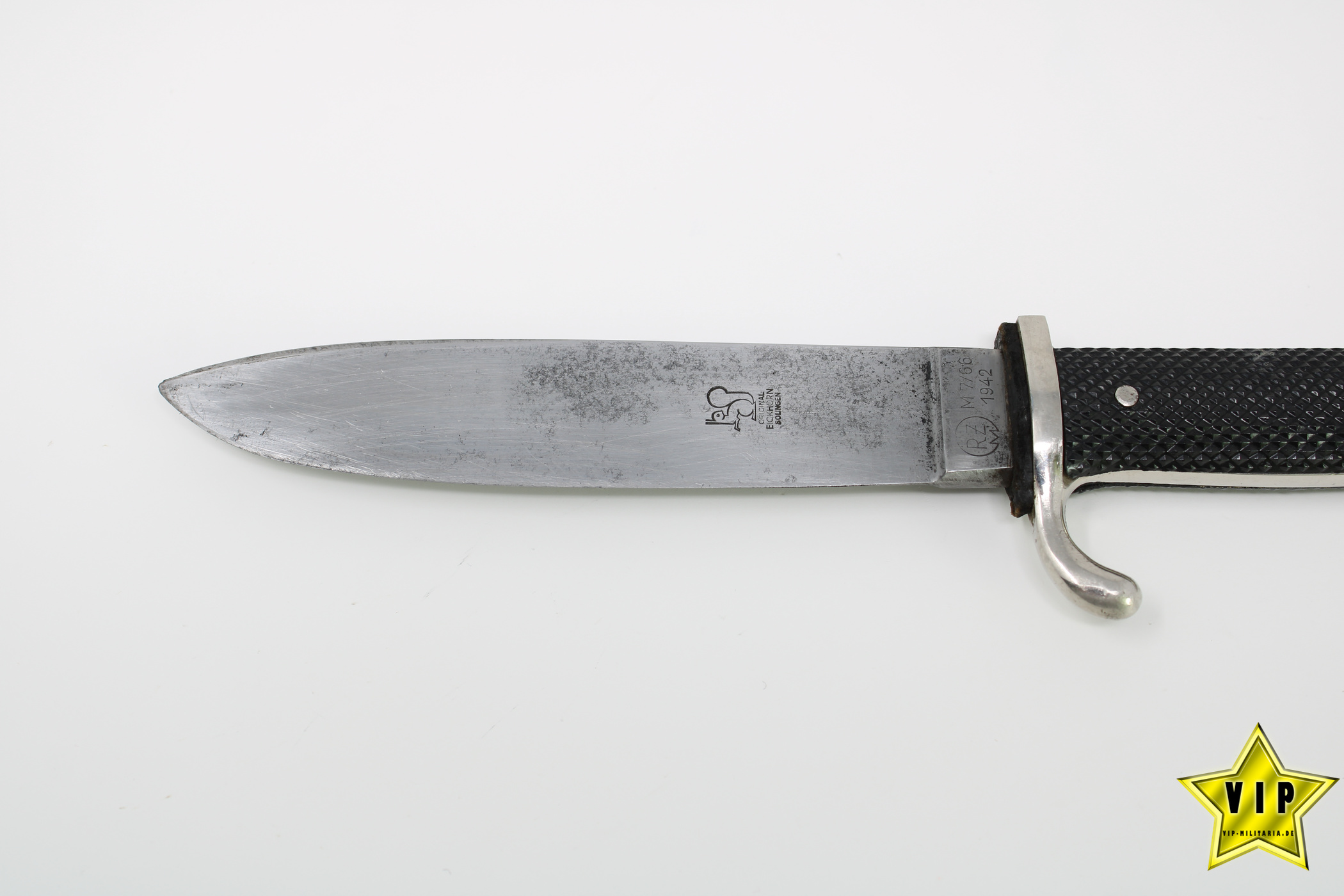 Hj Fahrtenmesser Doppelhersteller RZM M 7/66 1942 Eickhorn, Solingen