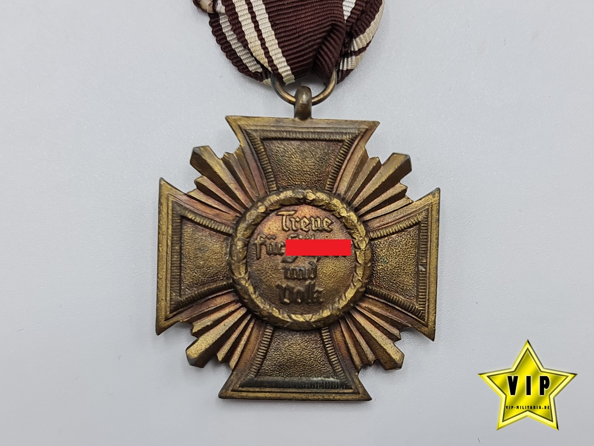 Dienstauszeichnung der NSDAP in Bronze Dienstauszeichnung der NSDAP in Bronze