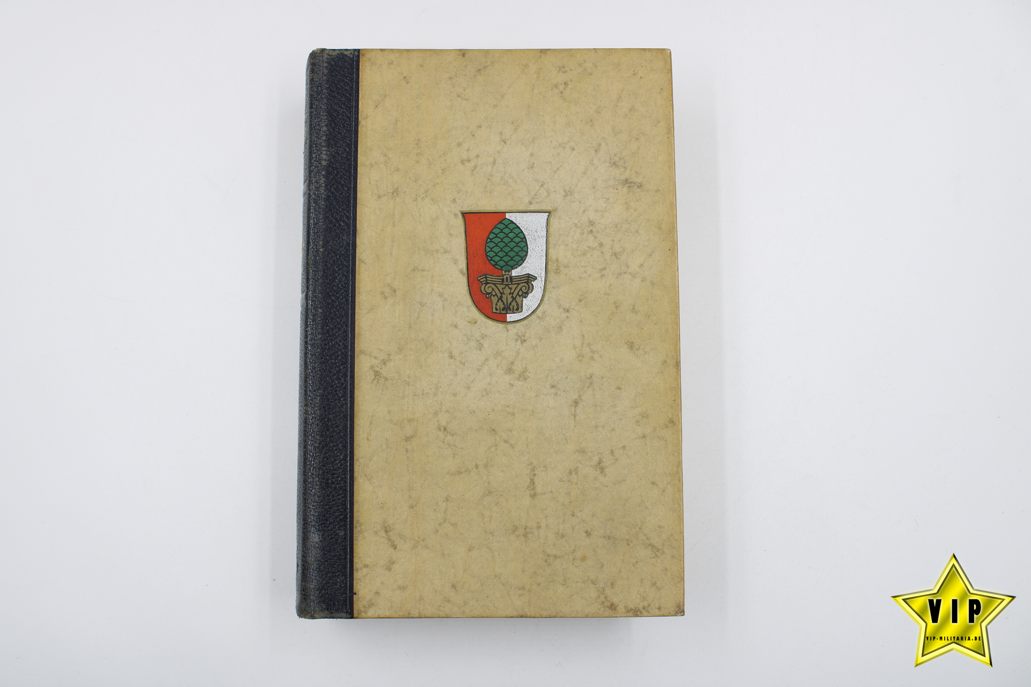Mein Kampf mit Stadtwappen Augsburg in Lateinschrift