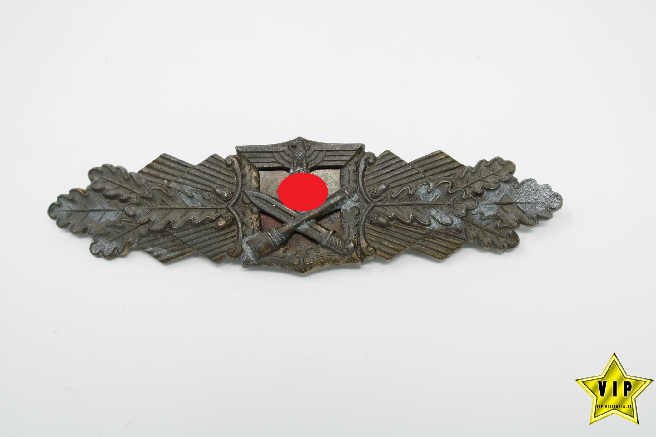 Nahkampfspange Bronze vom Hersteller " Steinhauer & Lück, Lüdenscheid "