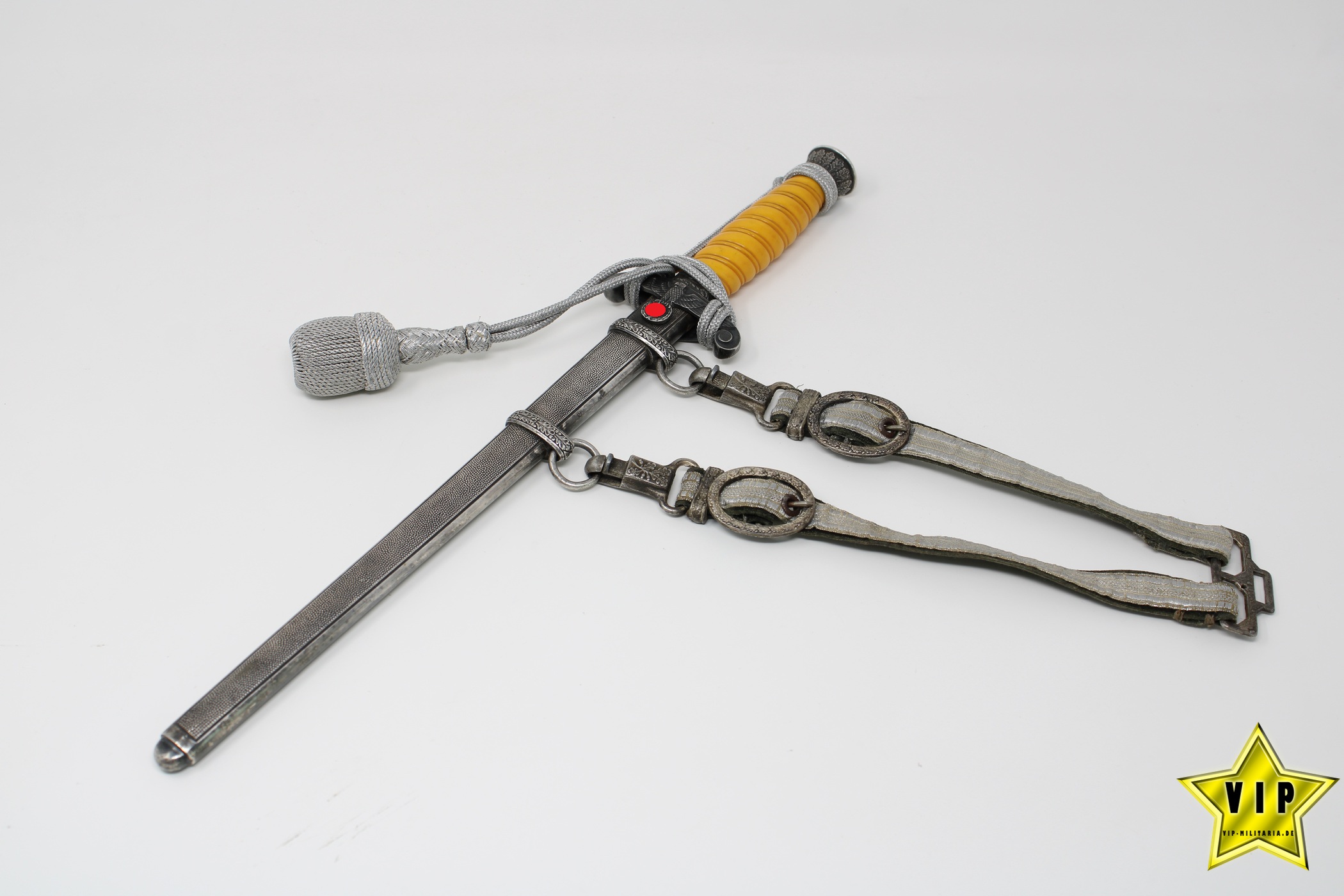 Wehrmacht Heer Offiziersdolch P. D. Lüneschloss, Solingen