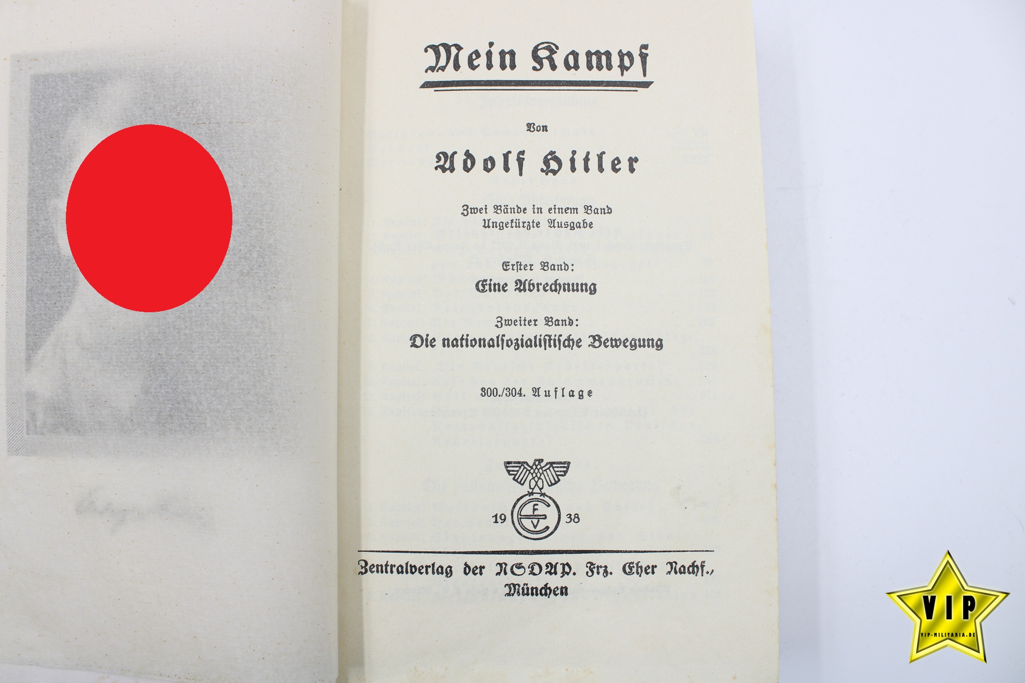 Mein Kampf 1938 Volksausgabe 