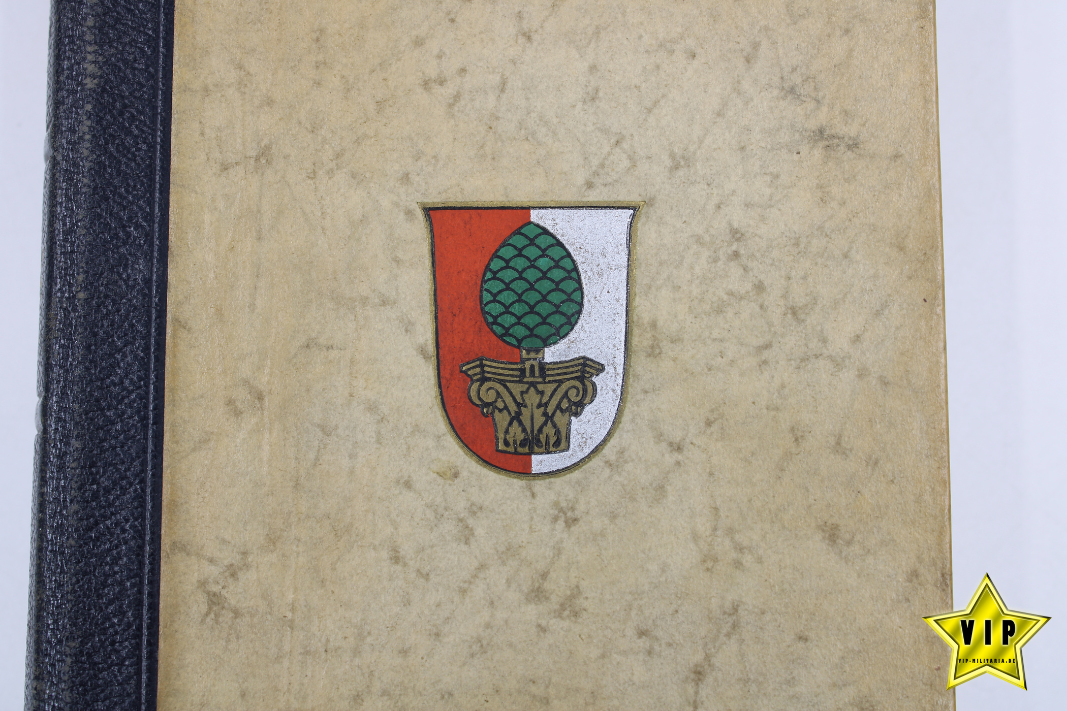 Mein Kampf mit Stadtwappen Augsburg in Lateinschrift