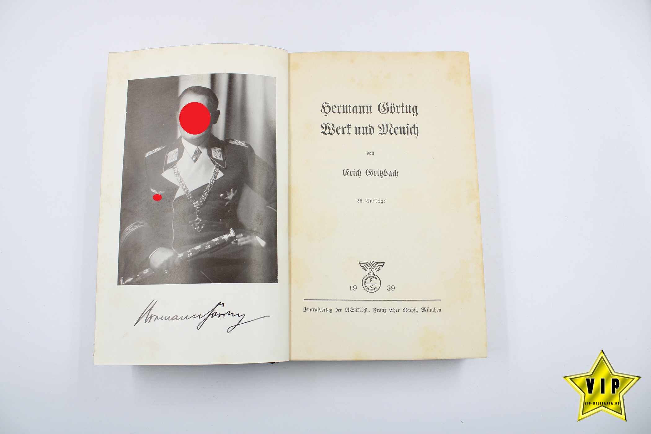 Hermann Göring Werk und Mensch 1939