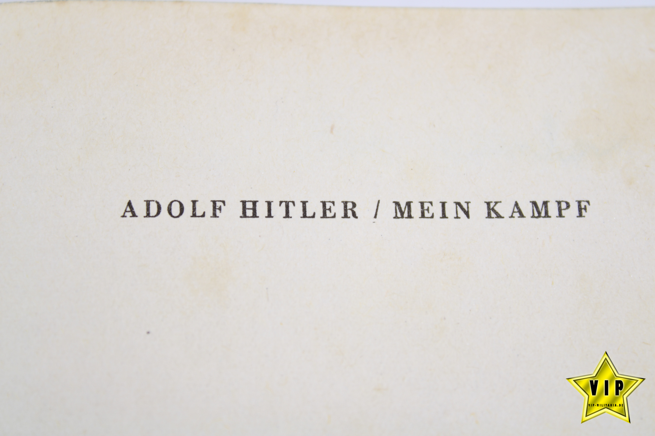 Mein Kampf 1942 Hochzeitsausgabe mit Widmung aus Schleinitz bei Marburg (Drau)