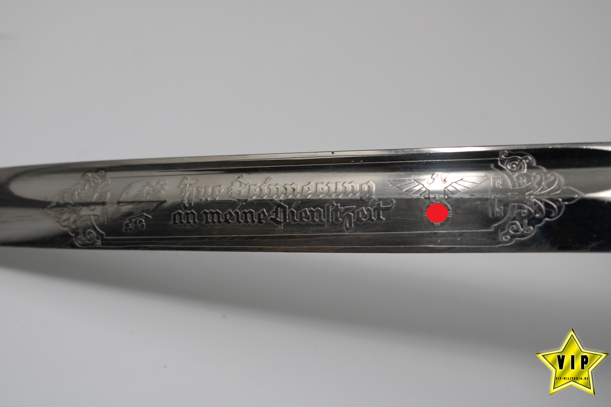 Ausgehbajonett mit Klingenätzung Gustav Spitzer, Solingen