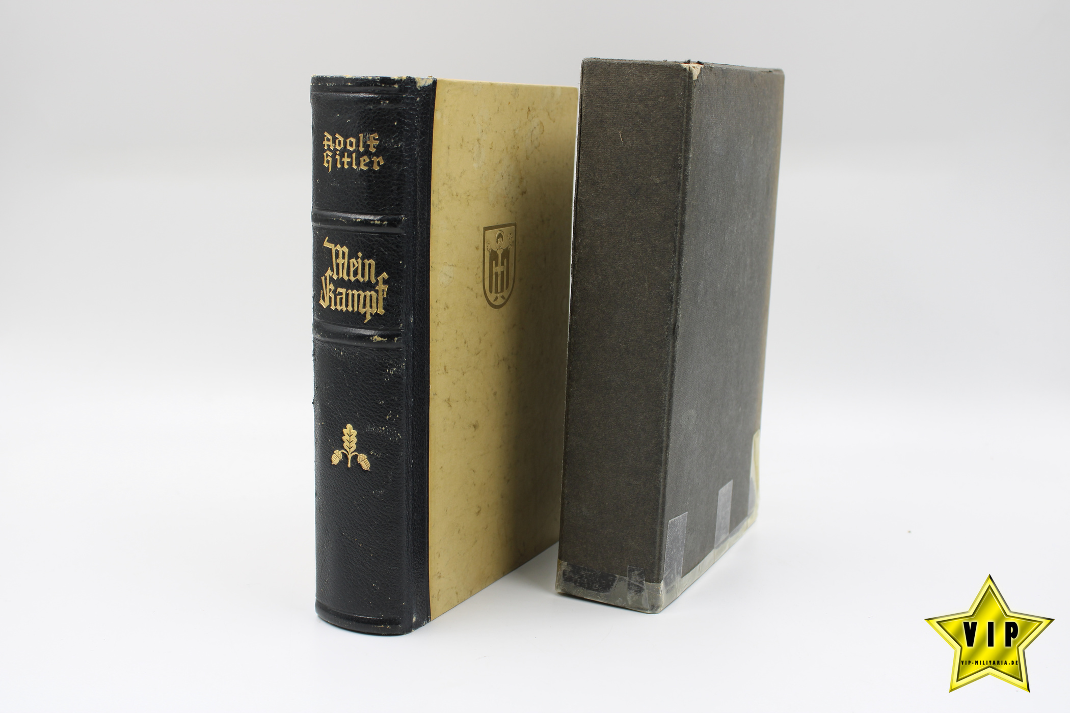 Mein Kampf 1936 mit Stadtwappen der Stadt München im Schuber 