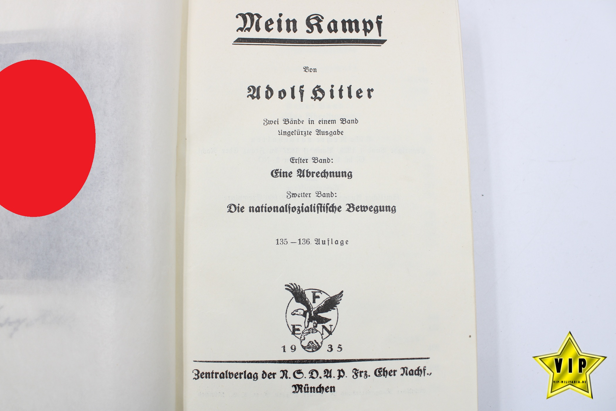 Mein Kampf 1935 Volksausgabe