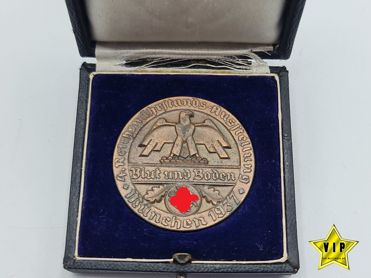 Reichsnährstand Medaille München 1937 im Verleihungsetui Reichsnährstand Medaille München 1937 im Verleihungsetui