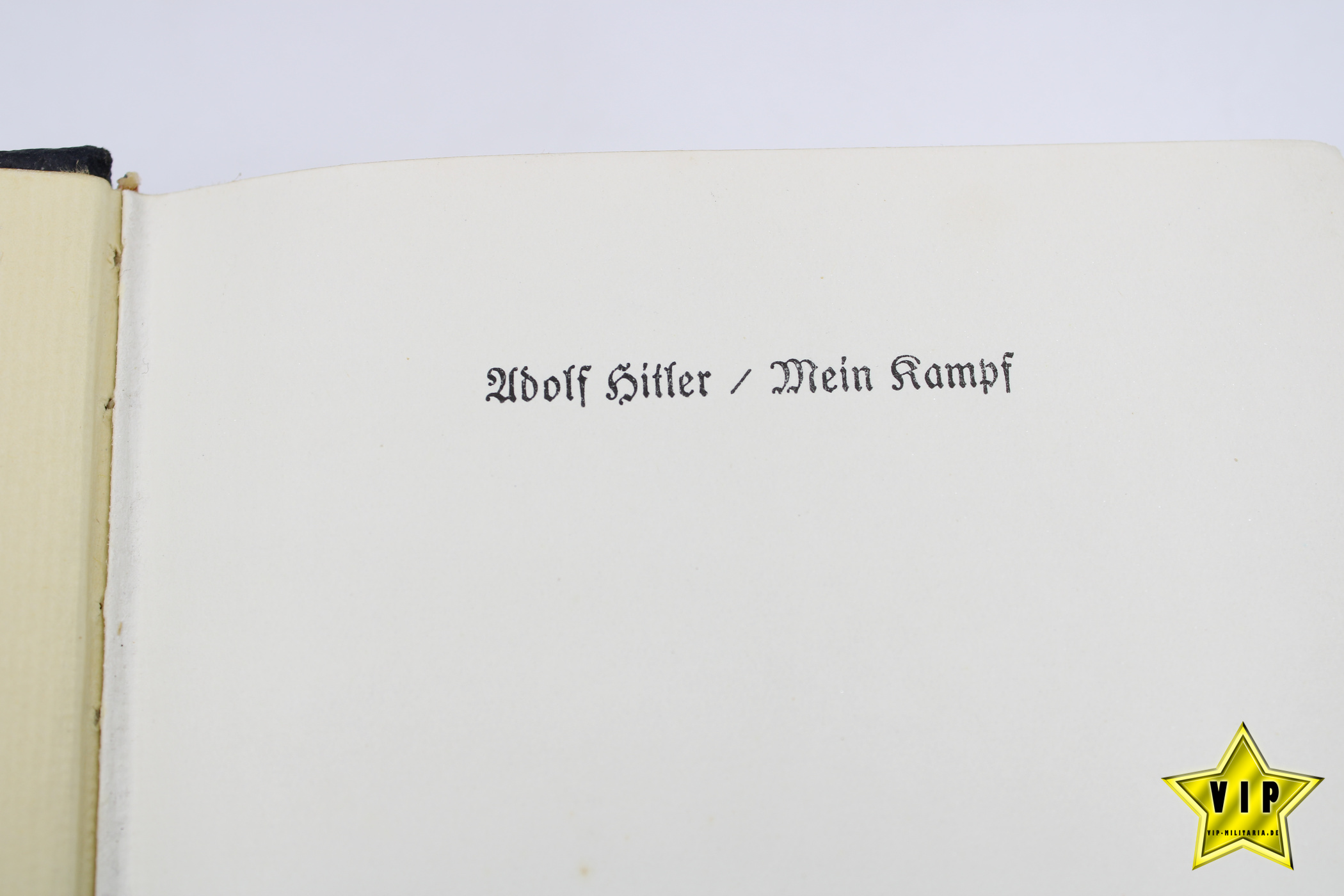Mein Kampf 1939 im Schuber mit Goldschnitt