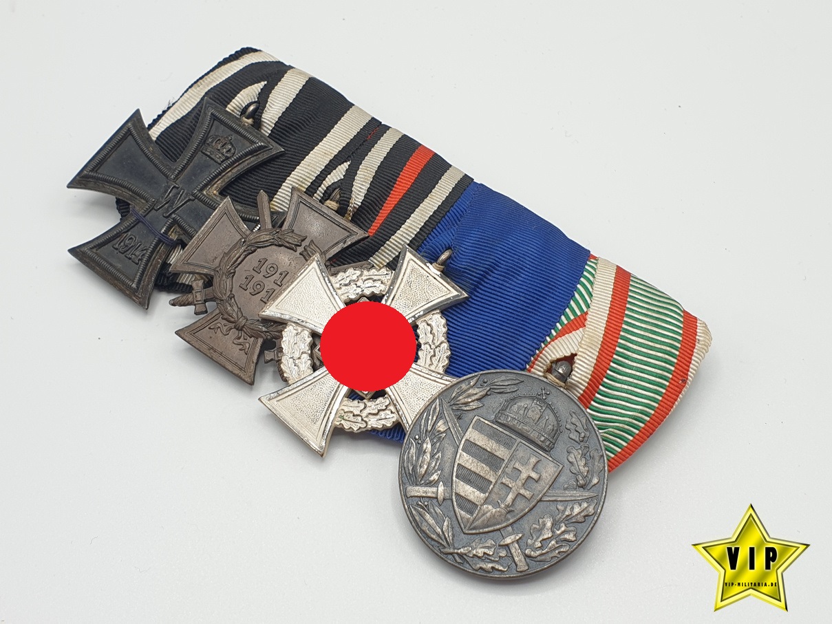 4-fach Spange Eisernes Kreuz 1914