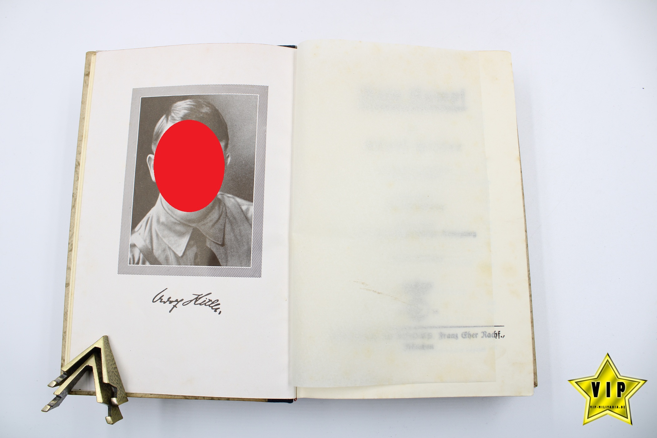 Mein Kampf 1938 Hochzeitsausgabe mit Stadtwappen Köln 