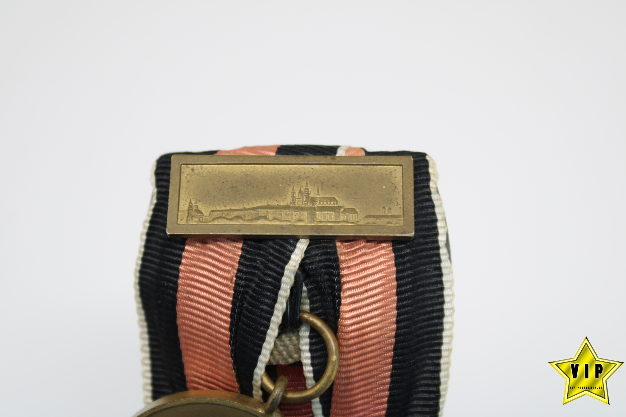 MEDAILLE 1. OKTOBER SUDETENLAND ANSCHLUSSMEDAILLE PRAGER BURG AUFLAGE