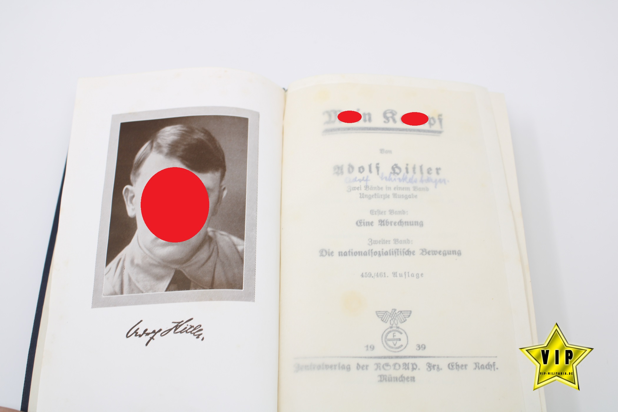 Adolf Hitler Mein Kampf Ausgabe von 1939