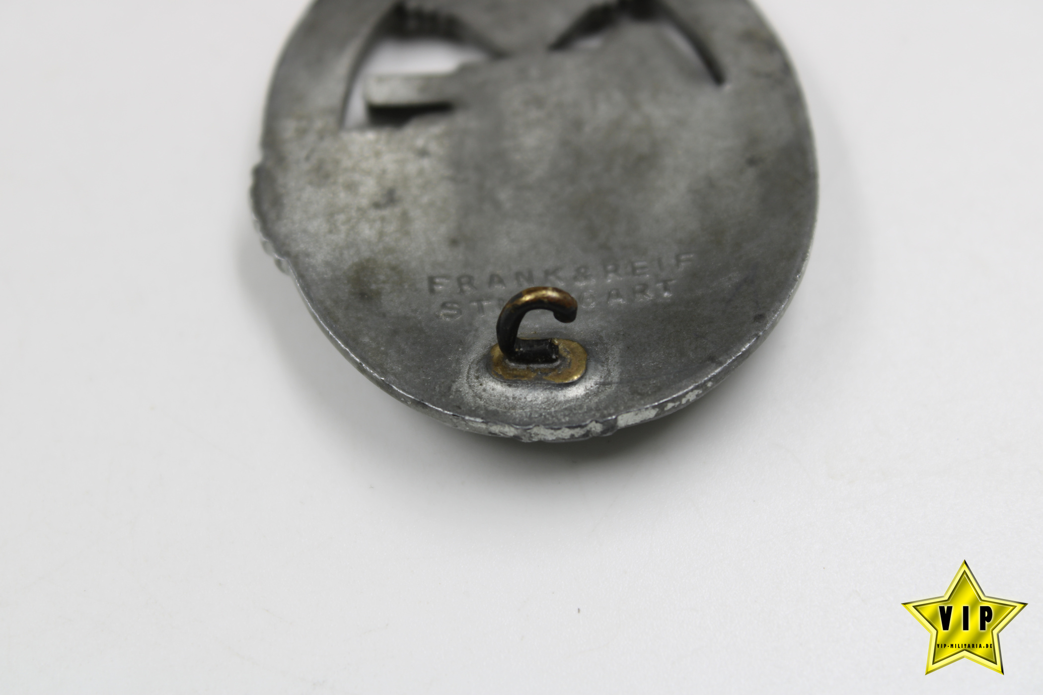 Panzerkampfabzeichen in Silber Hersteller Frank & Reif, Stuttgart