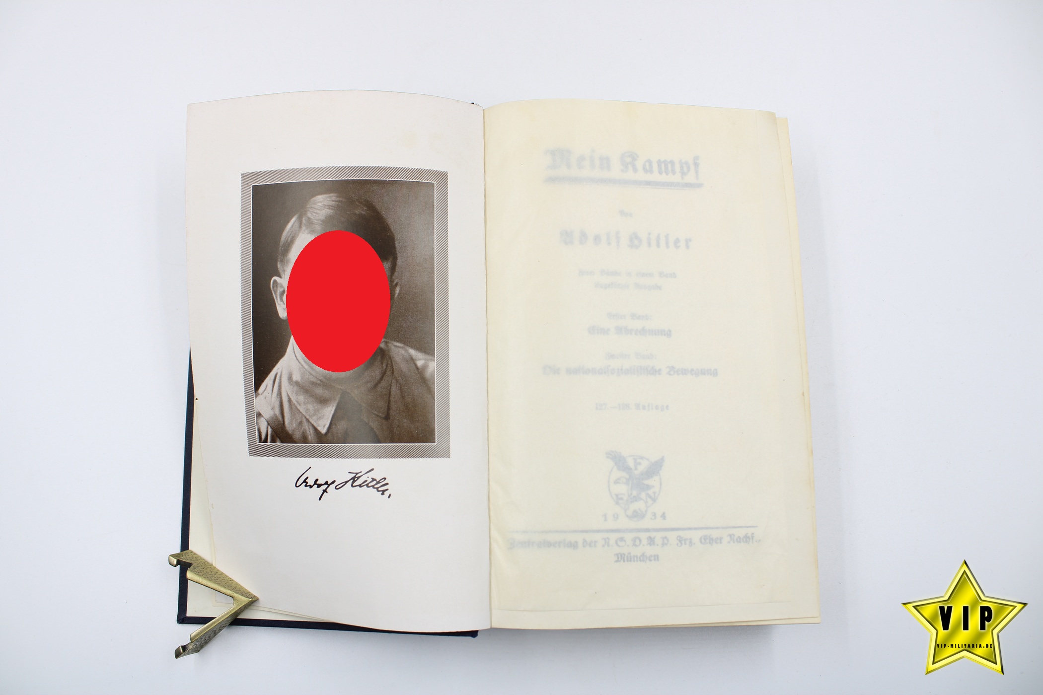 Mein Kampf 1934 mit Schutzumschlag 
