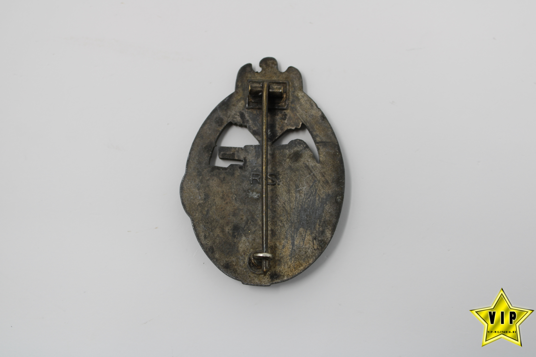 Wehrmacht Panzerkampfabzeichen Bronze Hersteller R.S.
