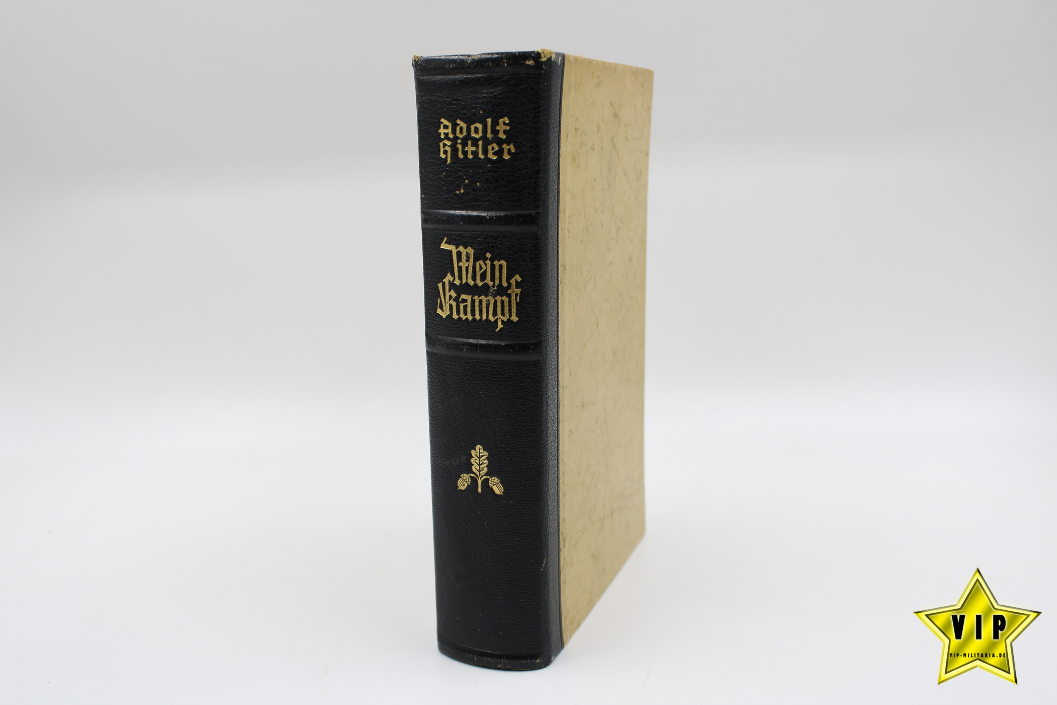 Mein Kampf 1936 Hochzeitsausgabe mit Widmung & Goldschnitt