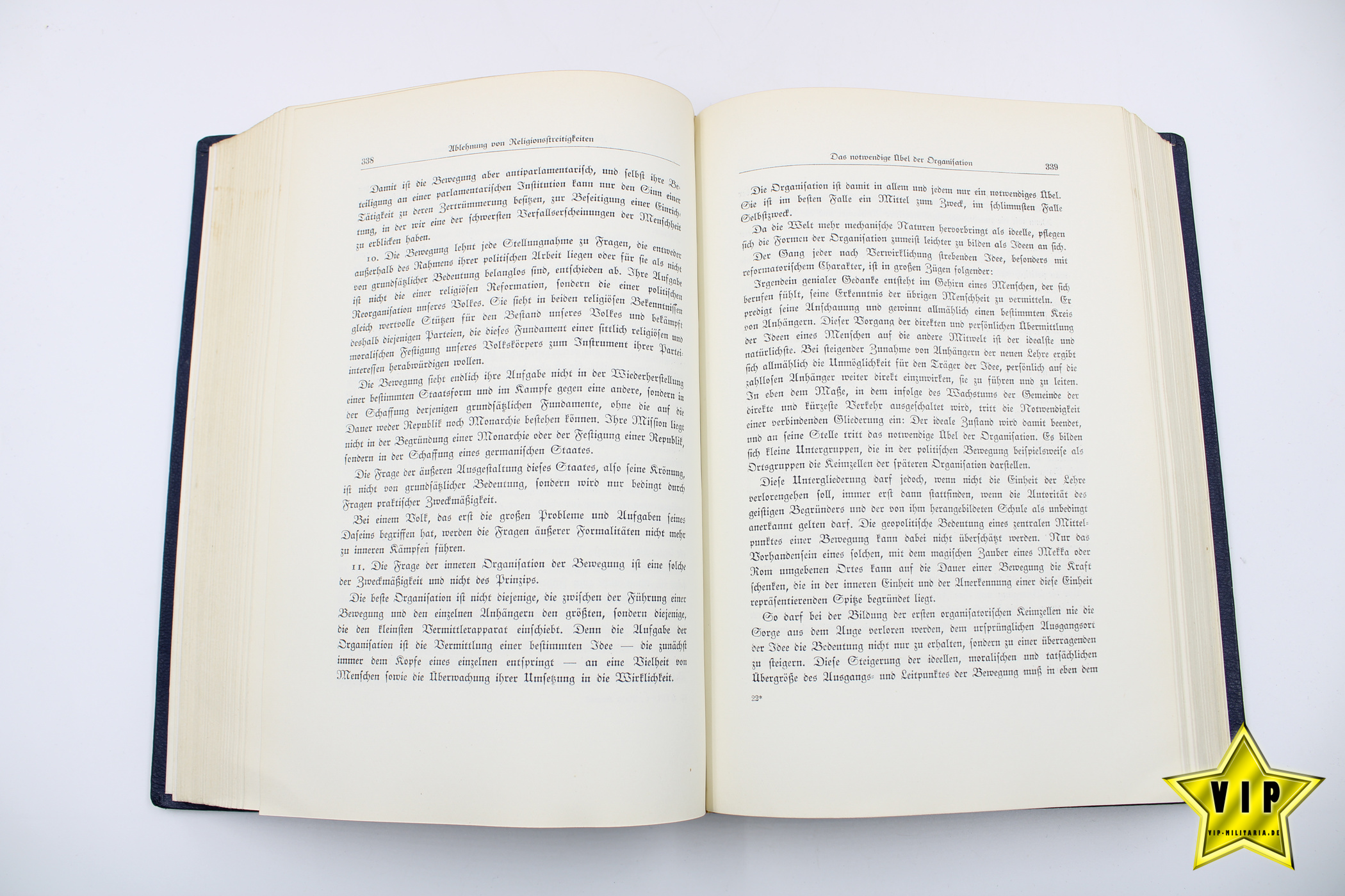 Mein Kampf 1939 Jubiläumsausgabe 50. Geburtstag