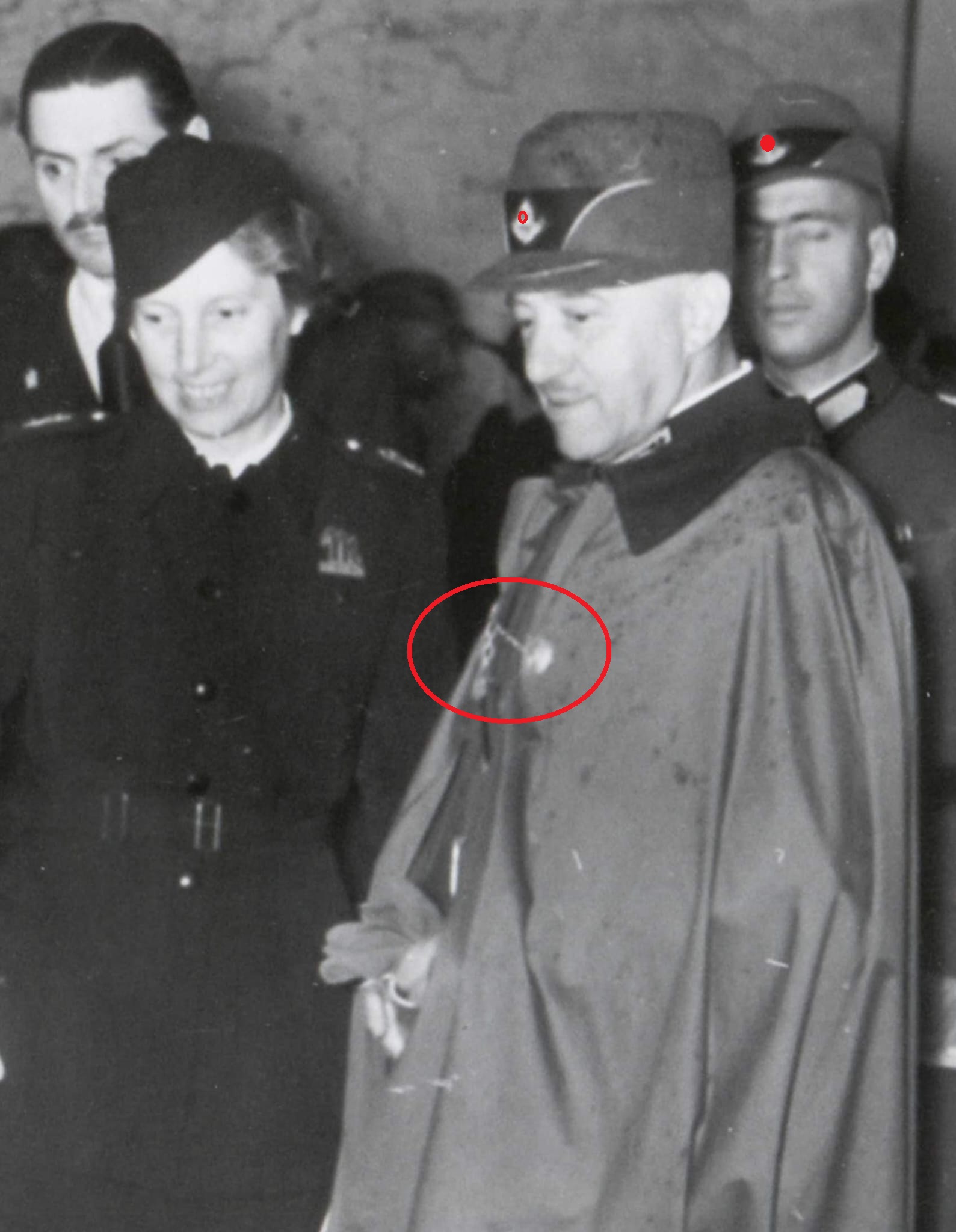 RAD Reichsarbeitsdienst Spanierschloss für den Mantel ASSMANN