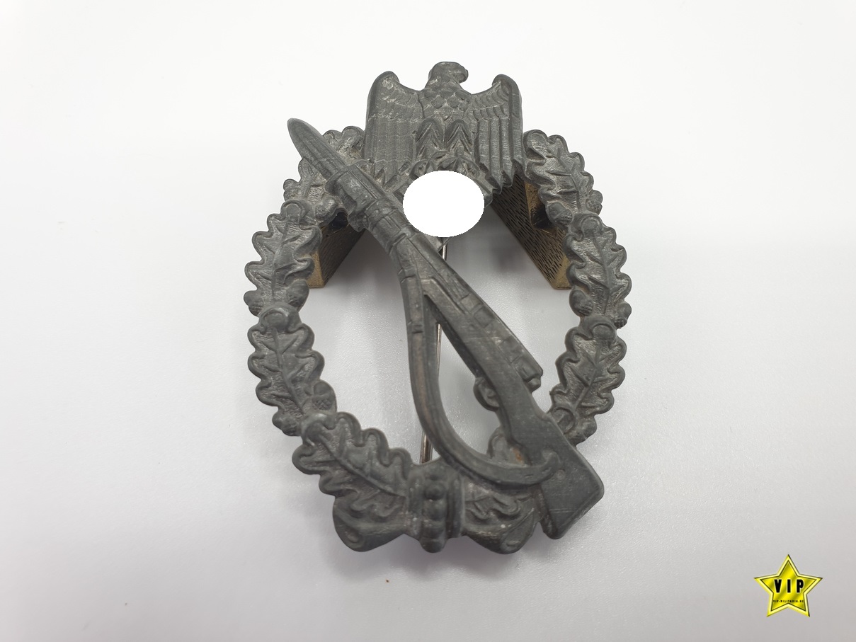 Infanteriesturmabzeichen in Silber Hersteller " FLL "