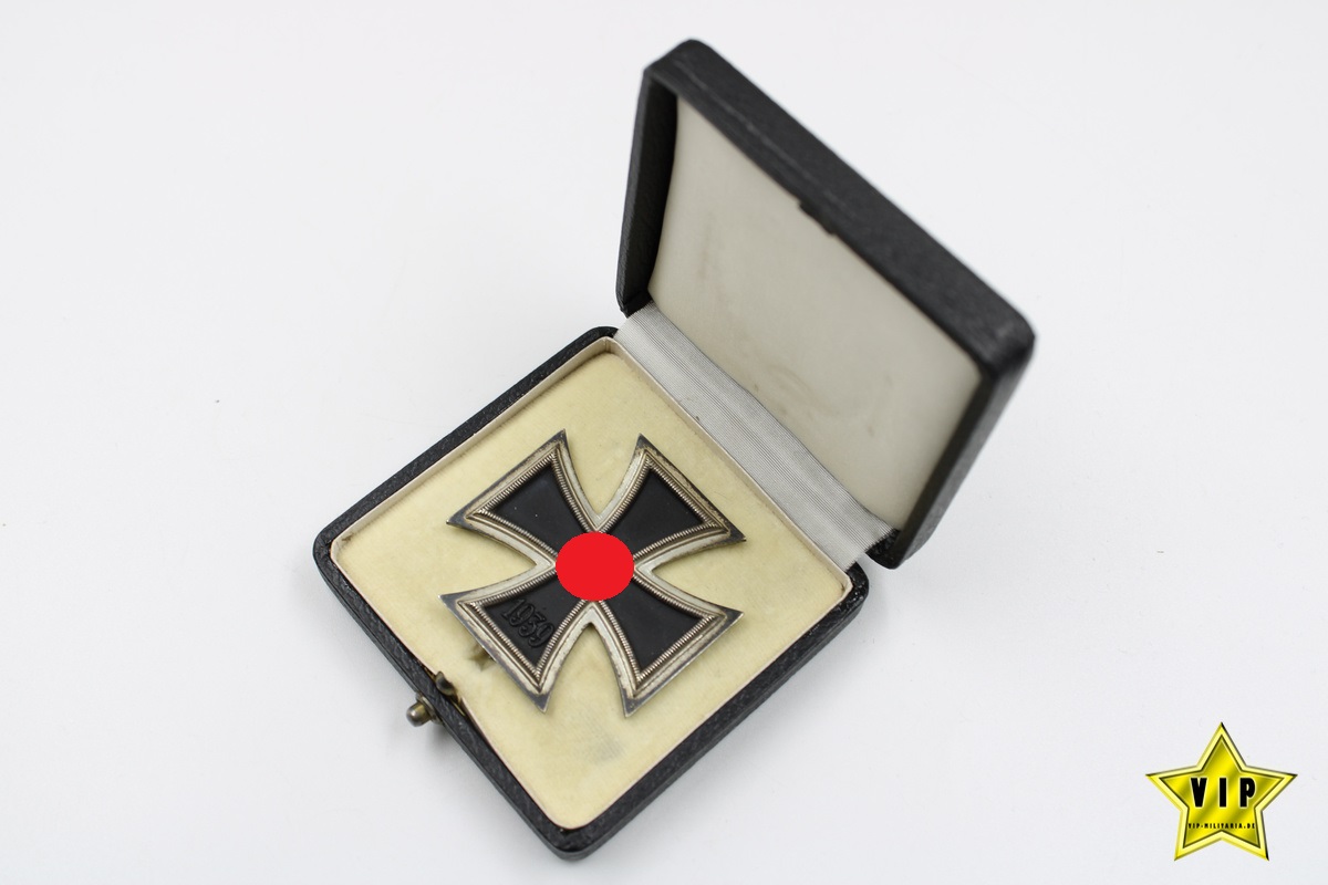 Eisernes Kreuz 1. Klasse 1939 frühes Deumer L/11 im Etui