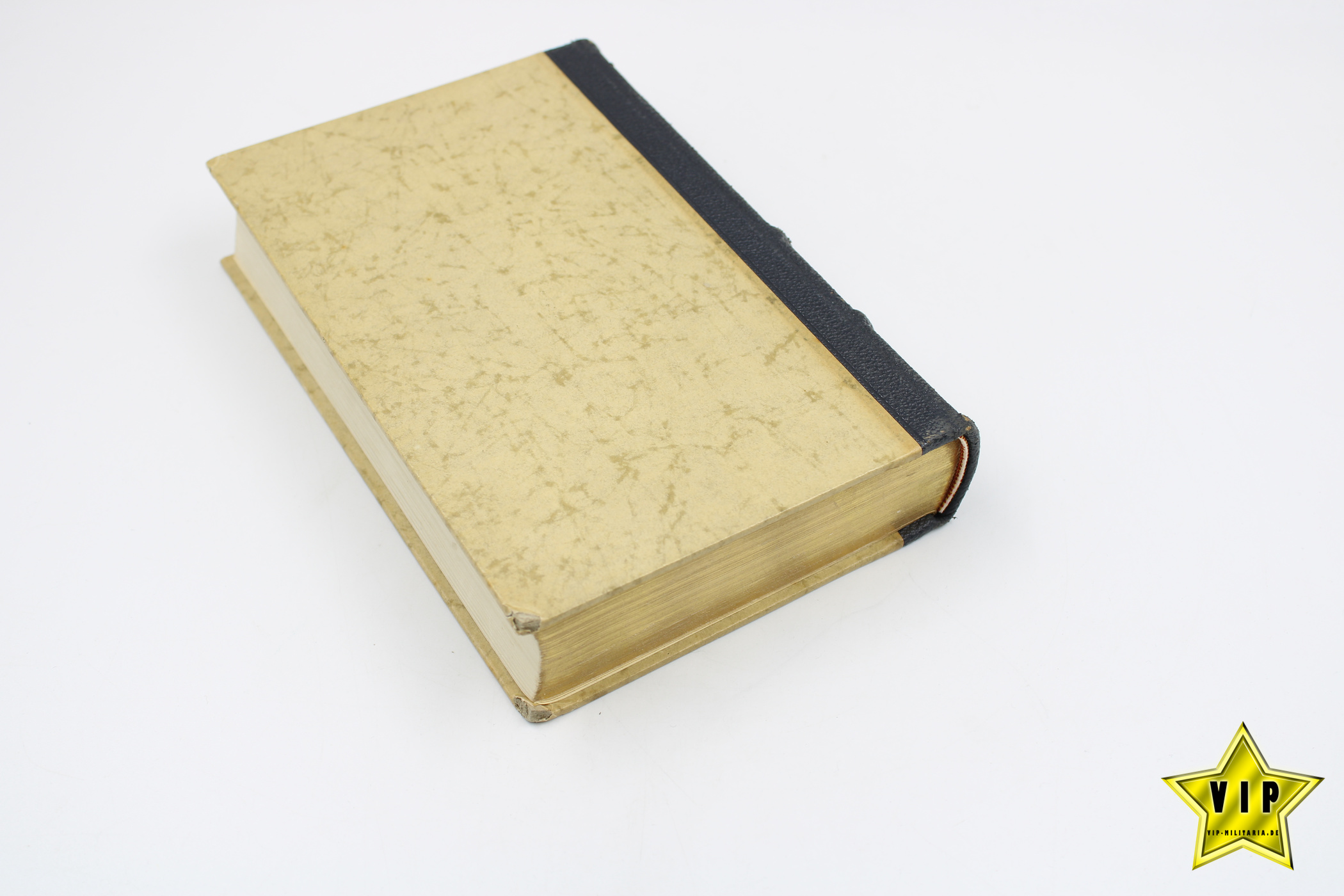 Mein Kampf 1938 Hochzeitsausgabe aus Daaden mit Widmung und Goldschnitt