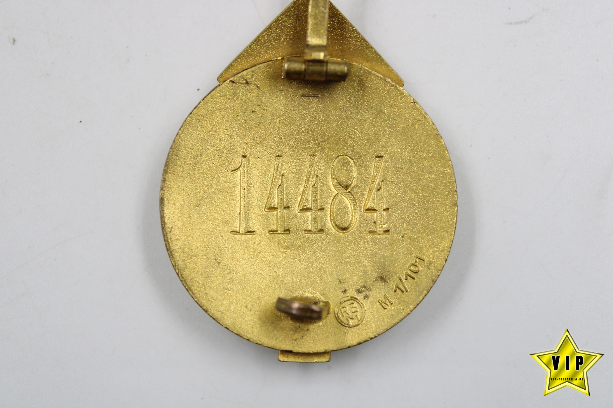Hitlerjugend Führer Sportabzeichen Gold "A" Stück mit Verleihungsnummer 
