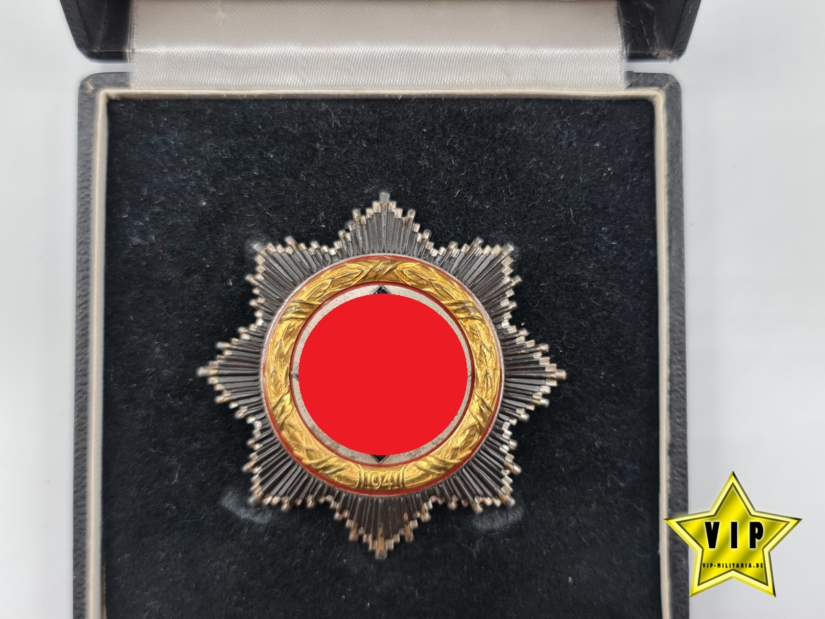 Schweres Deutsches Kreuz in Gold Hersteller 20 im Verleihungsetui