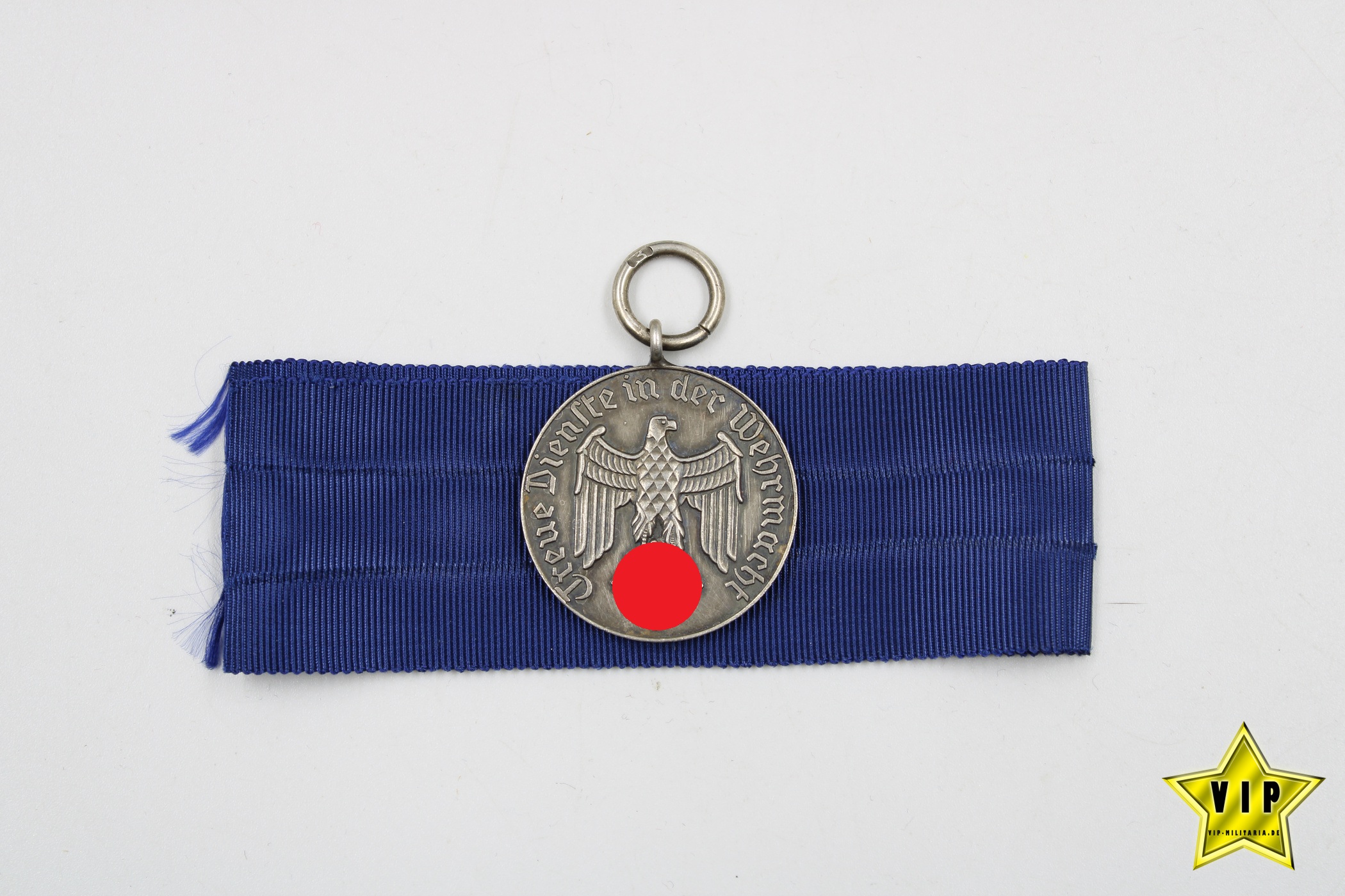 Wehrmacht Dienstauszeichnung in Silber 4. klasse 4 Jahre mit Hersteller 3