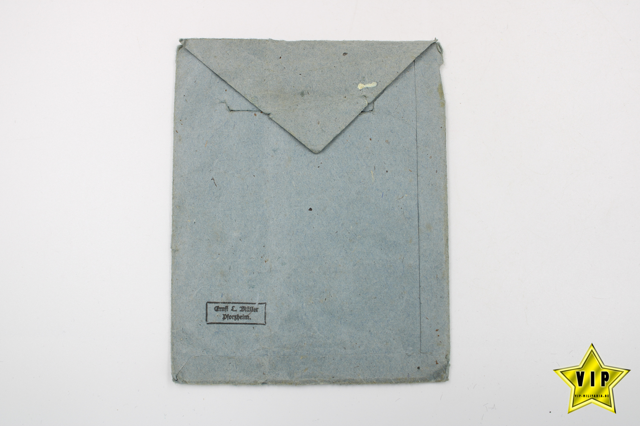 Eisernes Kreuz 2. Klasse 1939 in Tüte "76" Ernst Müller