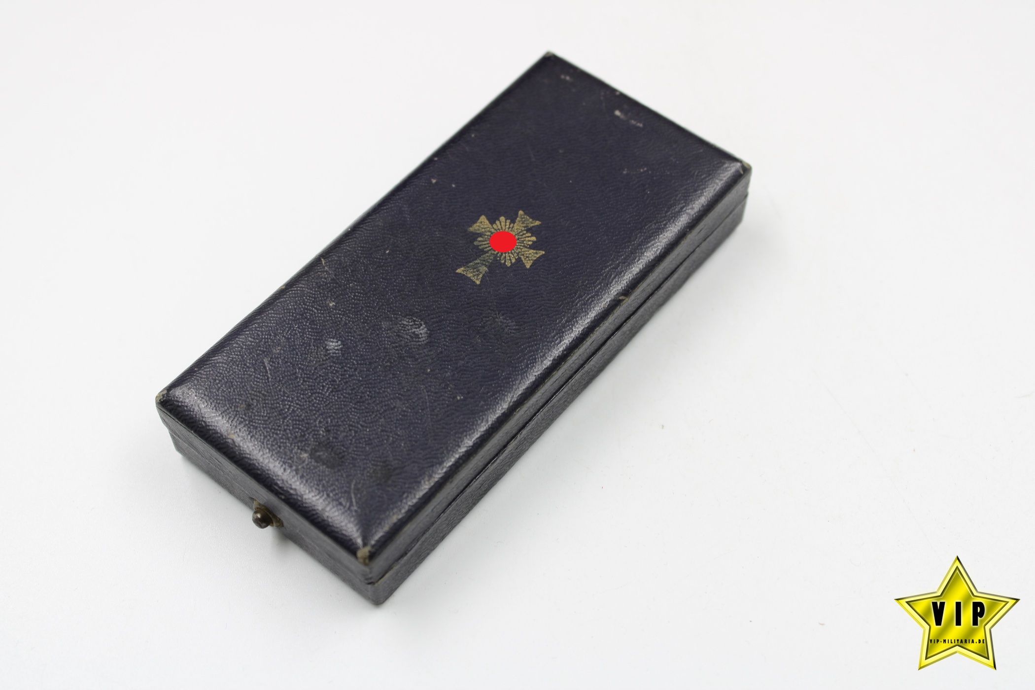 Mutterkreuz Gold im Verleihungsetui mit Hersteller 