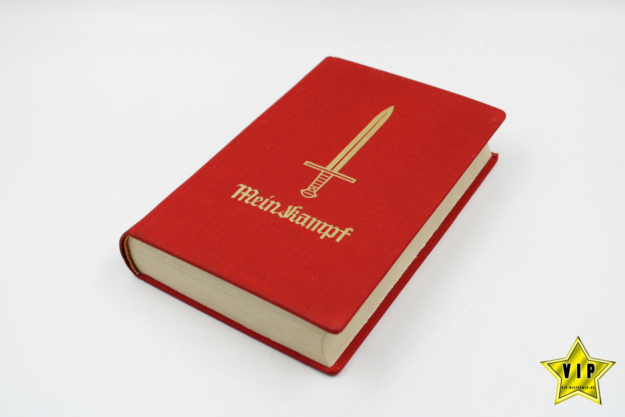 Mein Kampf 1939 Beamtenausgabe mit dem seltenen Schutzumschlag