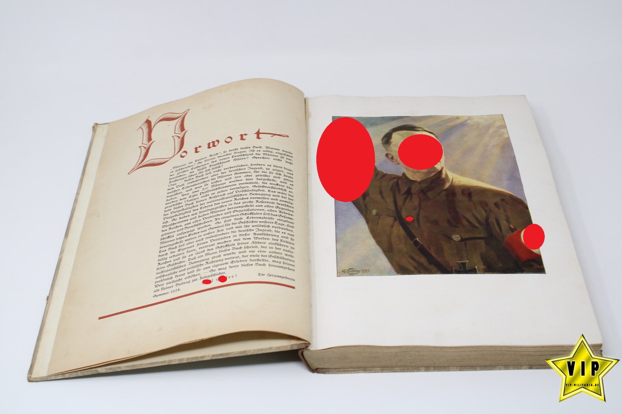 Sammelbilderalbum Männer im dritten Reich