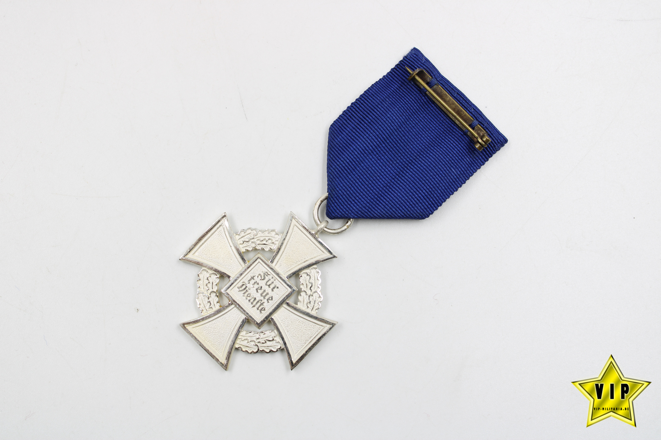 Treuedienst Ehrenzeichen 25 in Silber im Verleihungsetui 