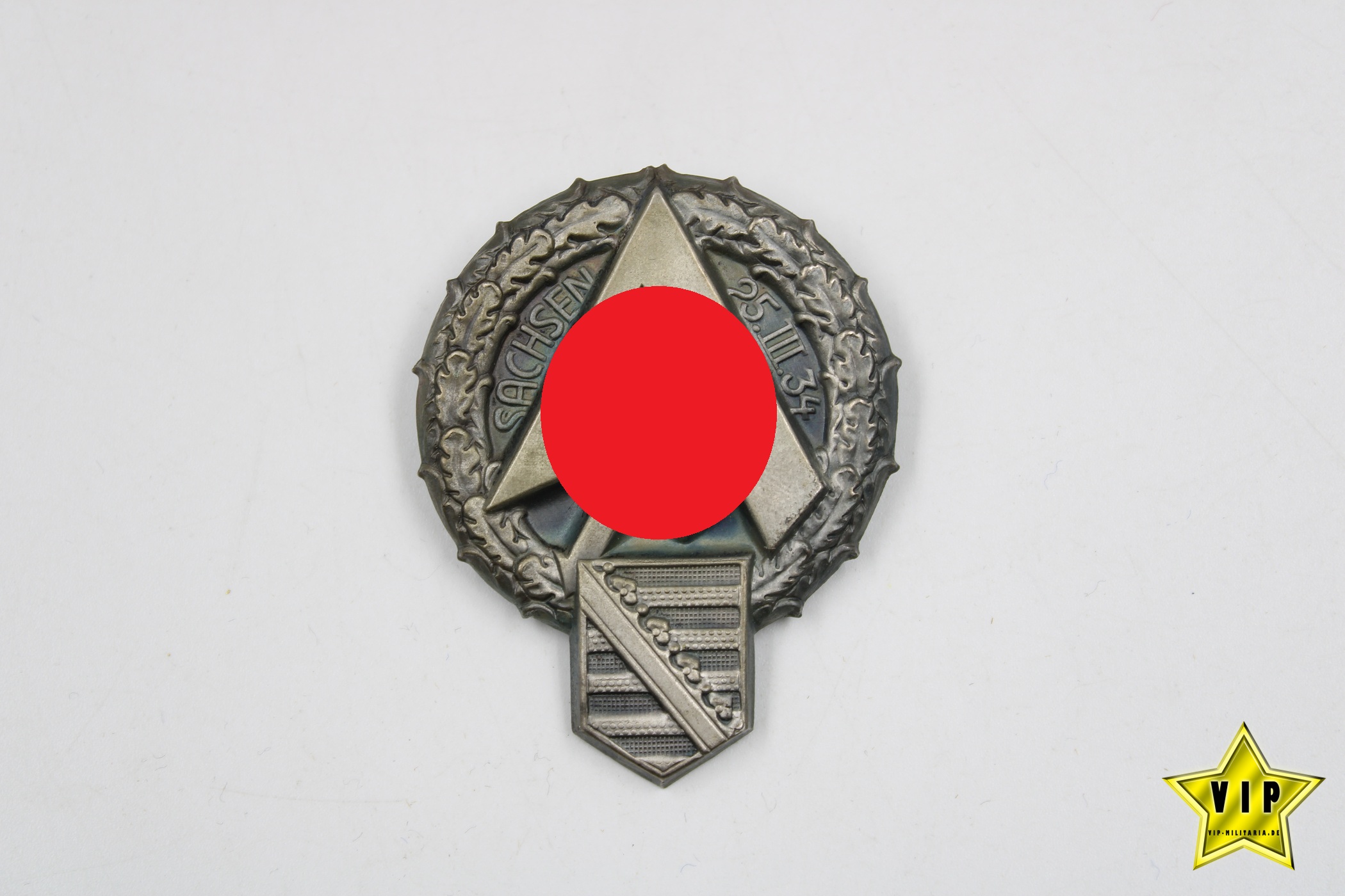 SA Sachsen 25.3.34 Abzeichen 