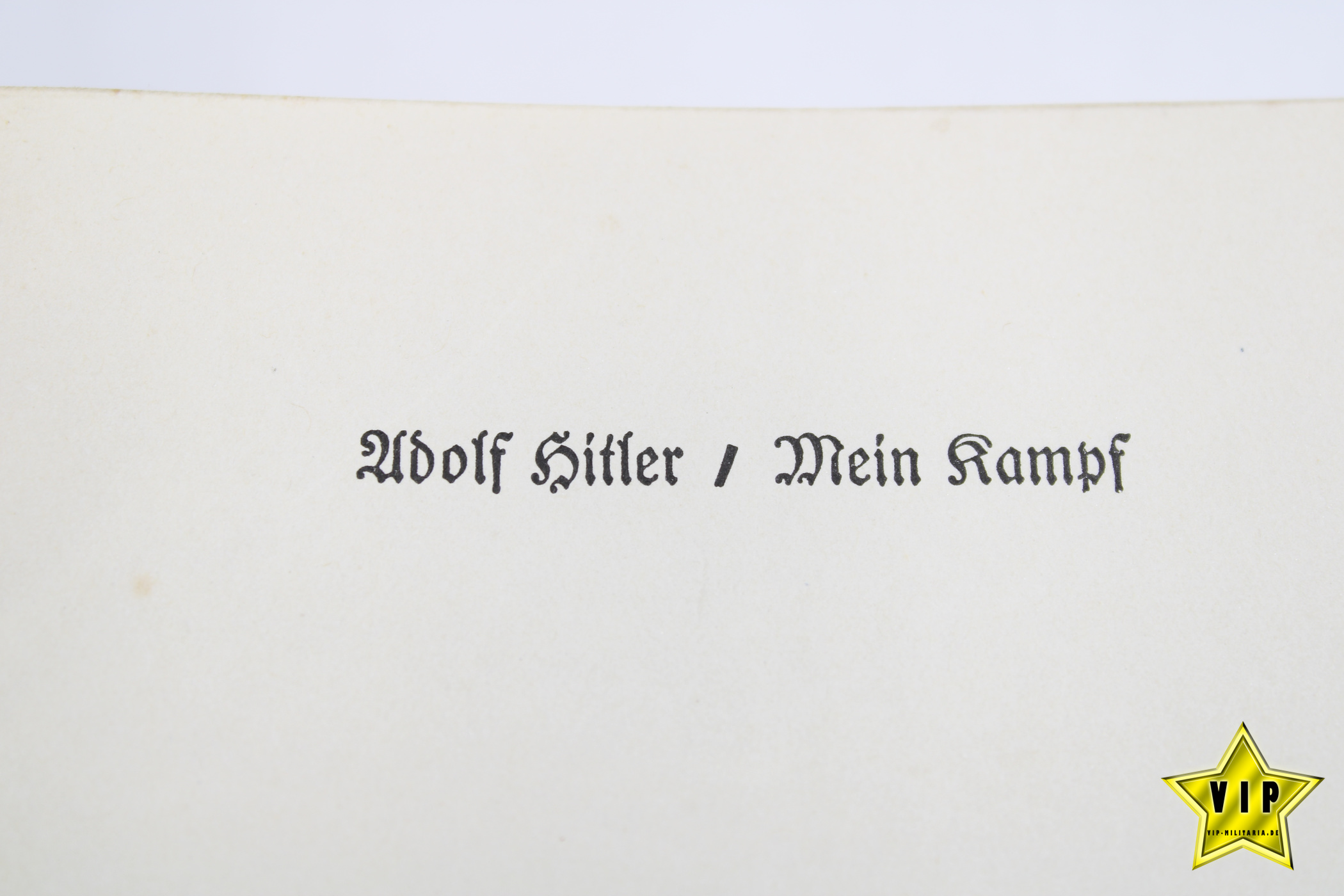 Meim Kampf 1939 Hochzeitsausgabe mit Stadtwappen aus Trier im Schuber mit Widmung und Schuber
