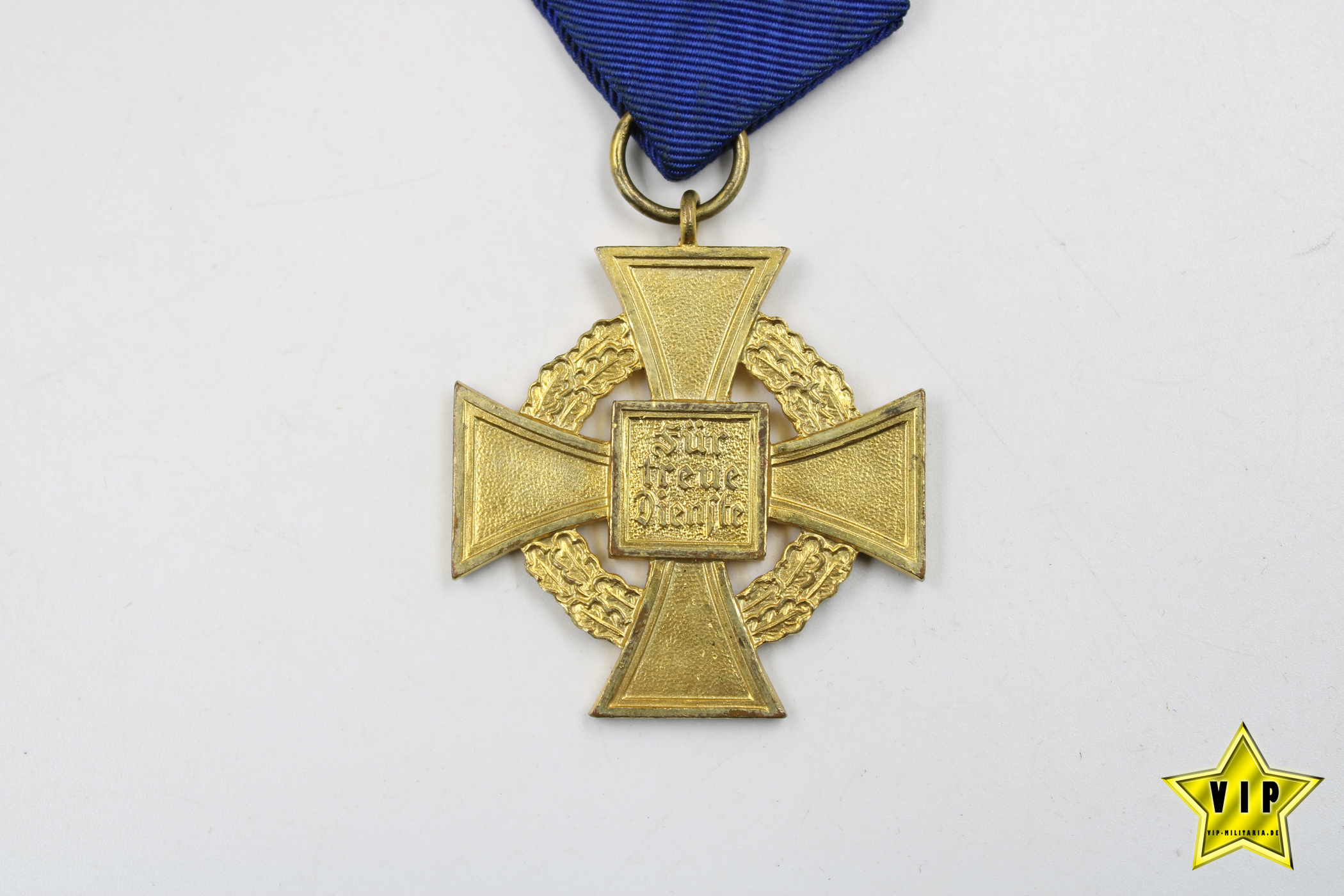 Treuedienst Ehrenzeichen in Gold 40 Jahre im Etui Hersteller Deschler & Sohn, München 