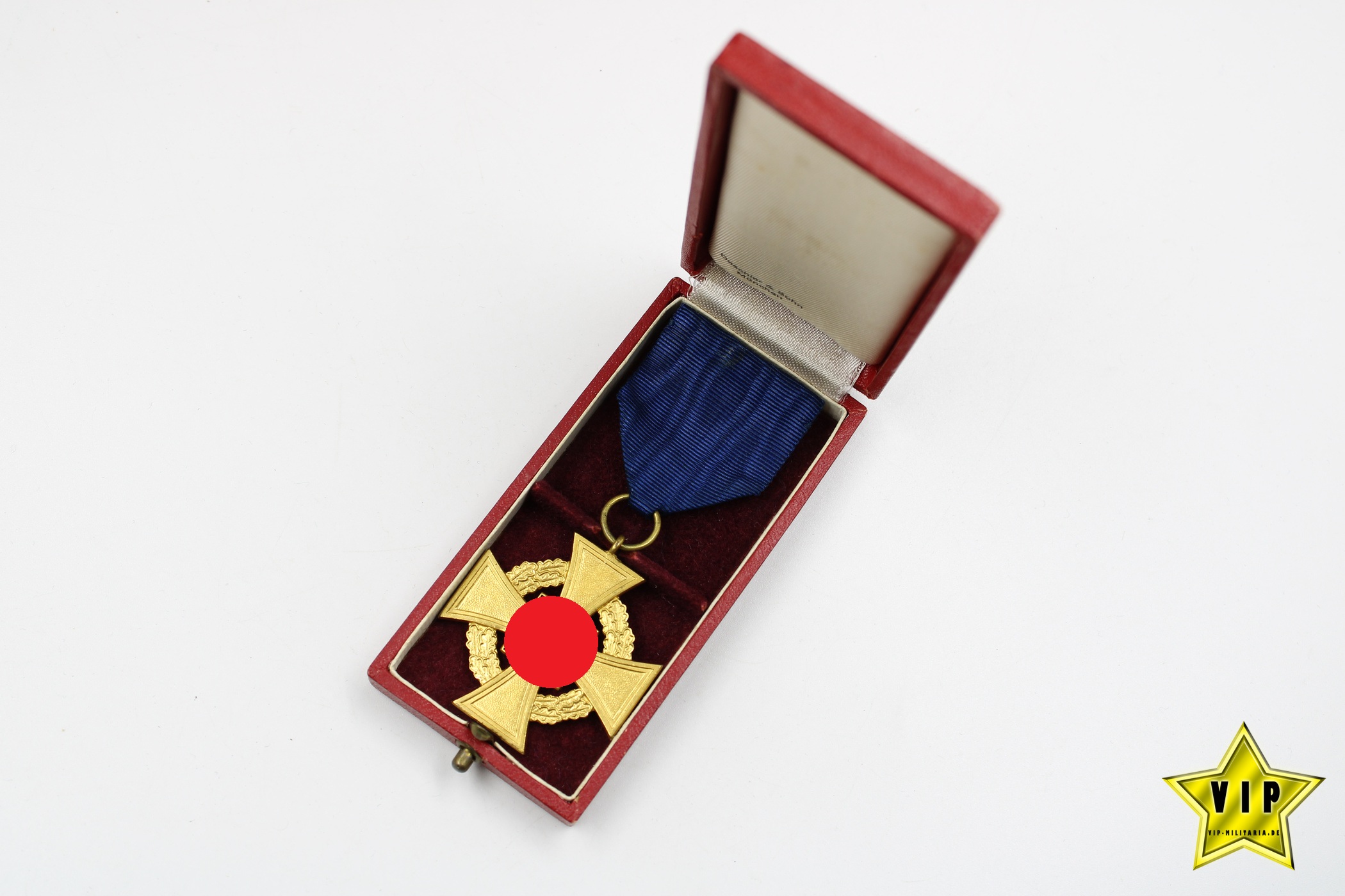 Treuedienst Ehrenzeichen in Gold 40 Jahre im Etui Deschler & Sohn, München 
