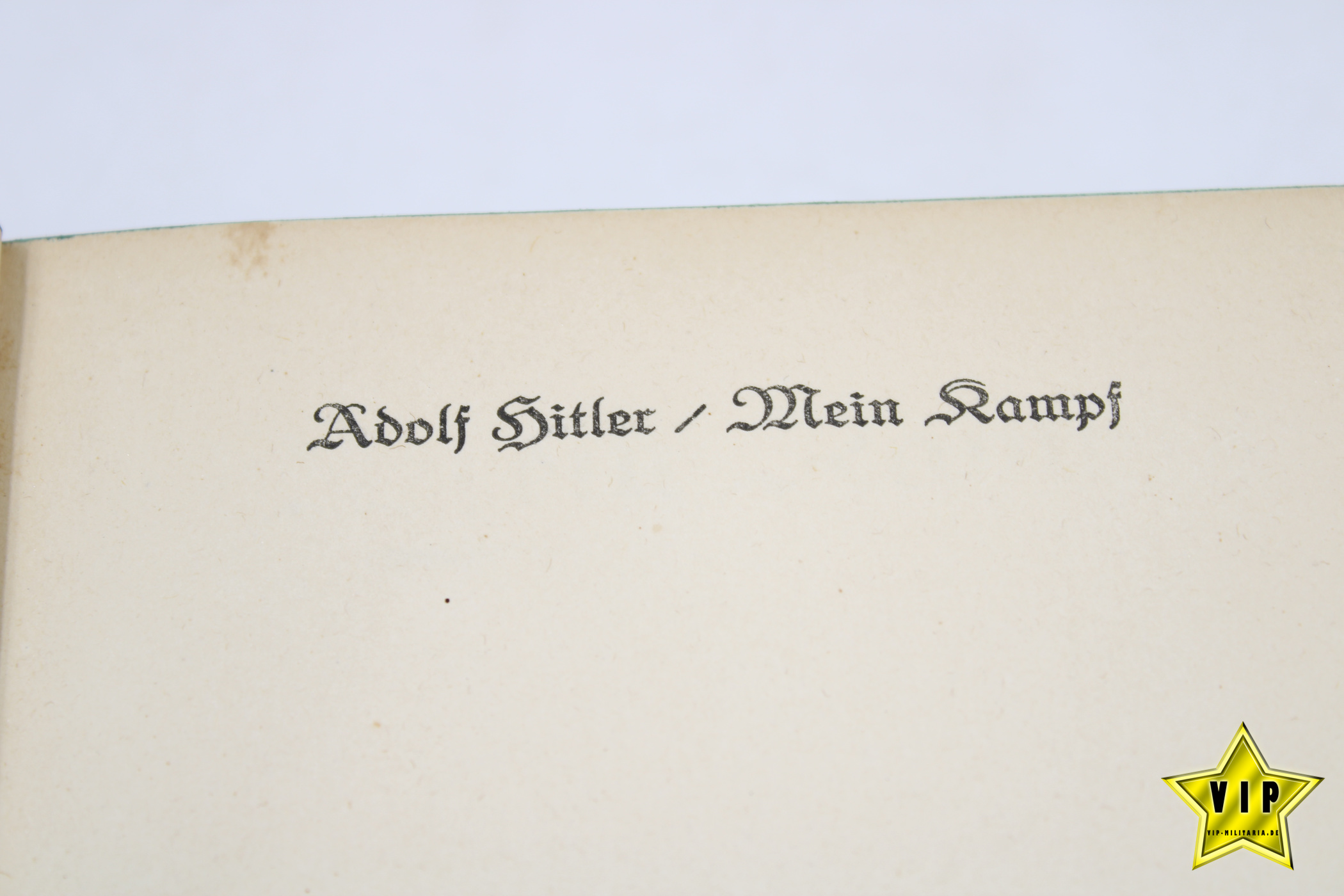 Mein Kampf 1933 frühe Volksausgabe 